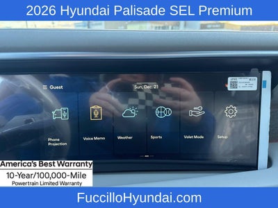 2026 Hyundai PALISADE SEL Premium AWD