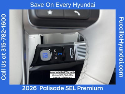 2026 Hyundai PALISADE SEL Premium AWD