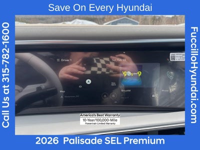 2026 Hyundai PALISADE SEL Premium AWD