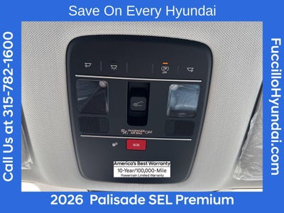 2026 Hyundai PALISADE SEL Premium AWD