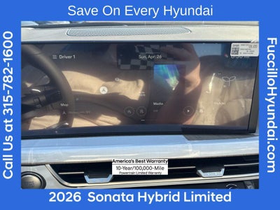 2026 Hyundai SONATA HYBRID Limited