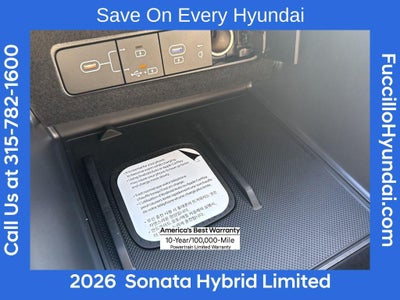 2026 Hyundai SONATA HYBRID Limited