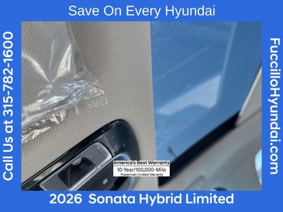 2026 Hyundai SONATA HYBRID Limited