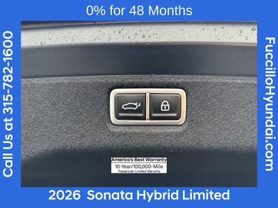 2026 Hyundai SONATA HYBRID Limited