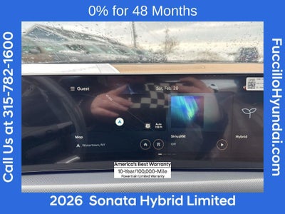 2026 Hyundai SONATA HYBRID Limited