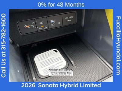 2026 Hyundai SONATA HYBRID Limited