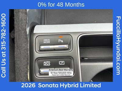 2026 Hyundai SONATA HYBRID Limited