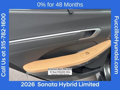 2026 Hyundai SONATA HYBRID Limited