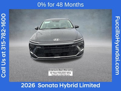 2026 Hyundai SONATA HYBRID Limited