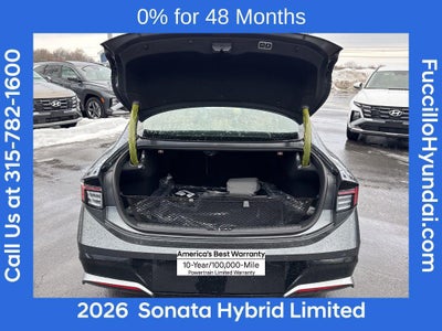 2026 Hyundai SONATA HYBRID Limited