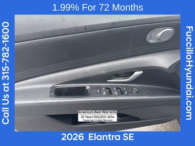 2026 Hyundai ELANTRA SE