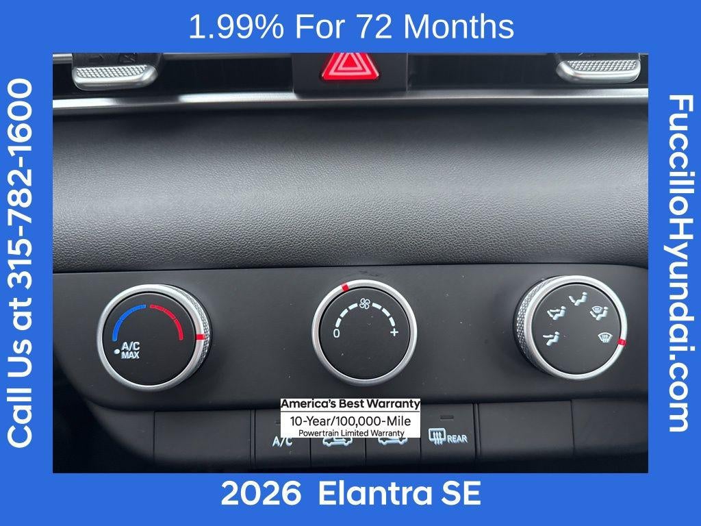 2026 Hyundai ELANTRA SE