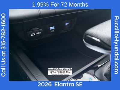 2026 Hyundai ELANTRA SE