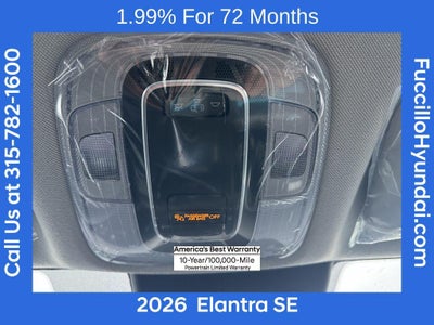 2026 Hyundai ELANTRA SE