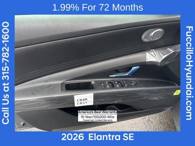 2026 Hyundai ELANTRA SE