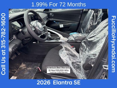 2026 Hyundai ELANTRA SE