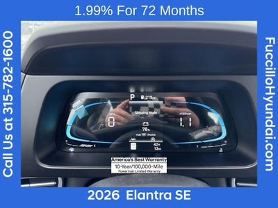 2026 Hyundai ELANTRA SE