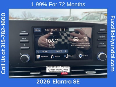 2026 Hyundai ELANTRA SE