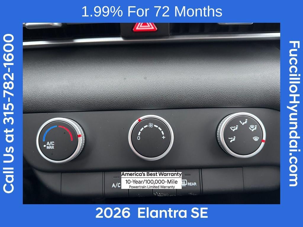 2026 Hyundai ELANTRA SE