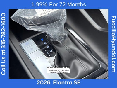2026 Hyundai ELANTRA SE