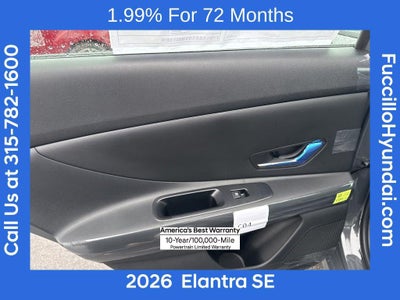 2026 Hyundai ELANTRA SE