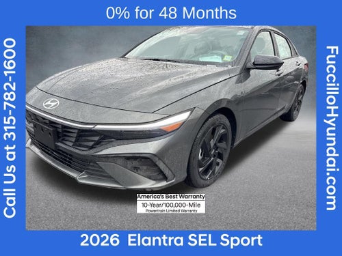 2026 Hyundai ELANTRA SEL Sport