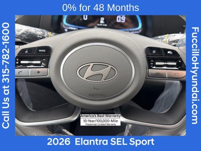2026 Hyundai ELANTRA SEL Sport