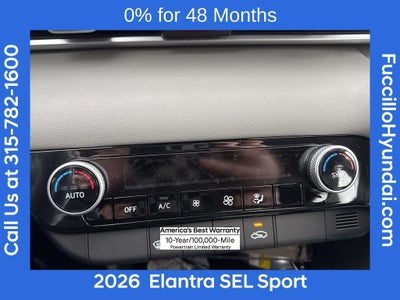 2026 Hyundai ELANTRA SEL Sport