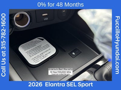 2026 Hyundai ELANTRA SEL Sport