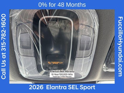2026 Hyundai ELANTRA SEL Sport