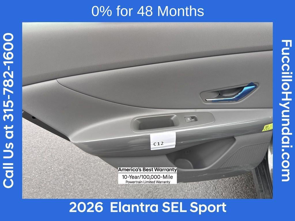 2026 Hyundai ELANTRA SEL Sport