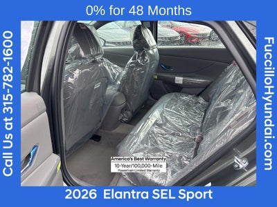2026 Hyundai ELANTRA SEL Sport