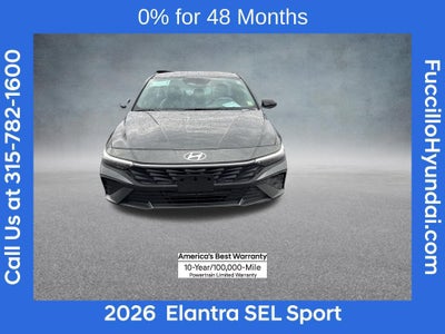 2026 Hyundai ELANTRA SEL Sport