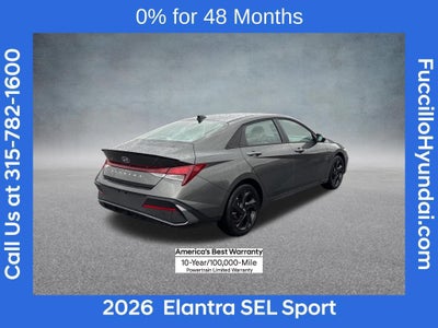 2026 Hyundai ELANTRA SEL Sport
