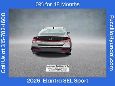 2026 Hyundai ELANTRA SEL Sport
