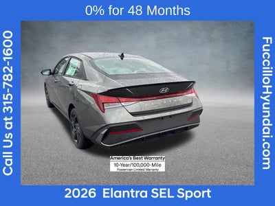 2026 Hyundai ELANTRA SEL Sport