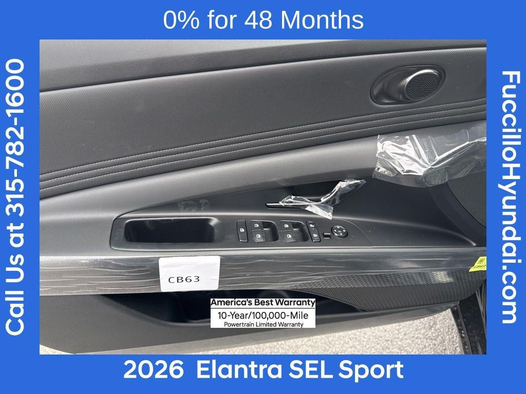 2026 Hyundai ELANTRA SEL Sport