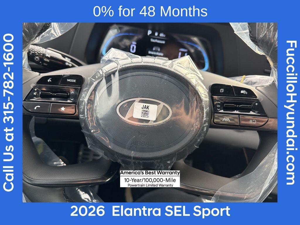 2026 Hyundai ELANTRA SEL Sport