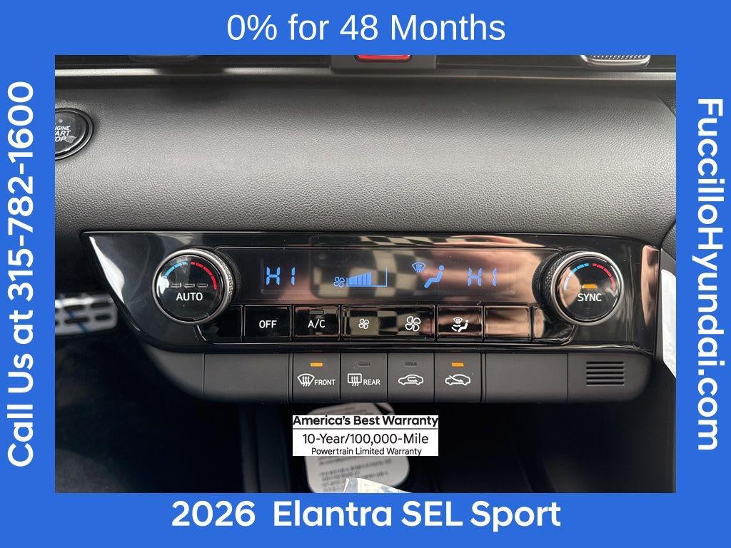 2026 Hyundai ELANTRA SEL Sport