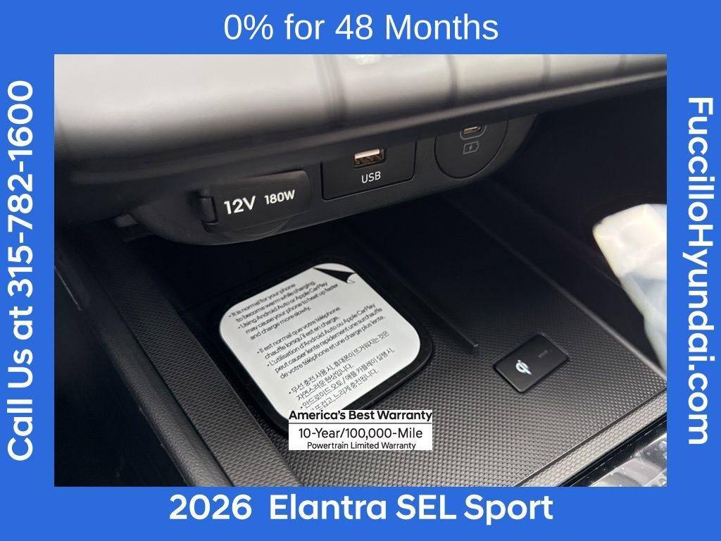 2026 Hyundai ELANTRA SEL Sport