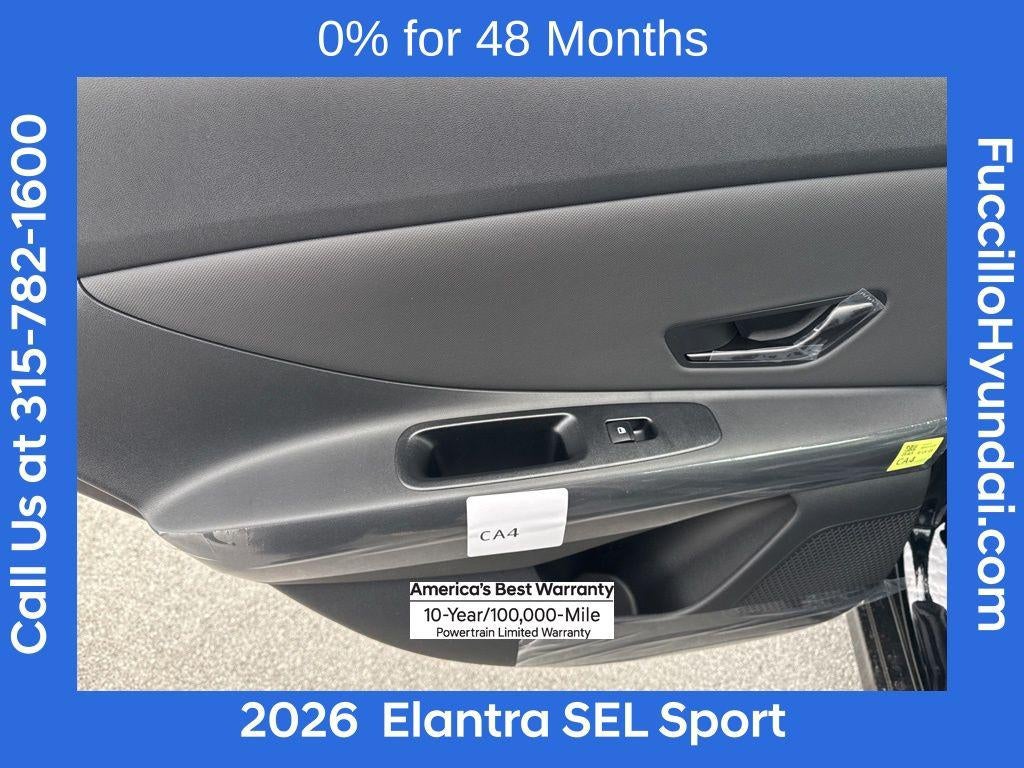 2026 Hyundai ELANTRA SEL Sport