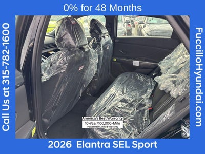2026 Hyundai ELANTRA SEL Sport