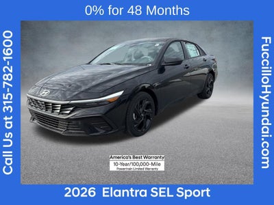 2026 Hyundai ELANTRA SEL Sport