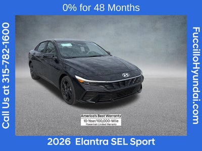 2026 Hyundai ELANTRA SEL Sport