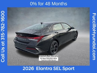 2026 Hyundai ELANTRA SEL Sport