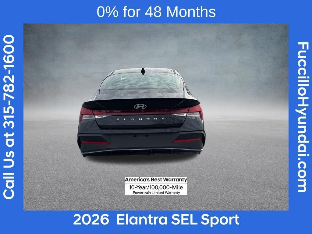 2026 Hyundai ELANTRA SEL Sport