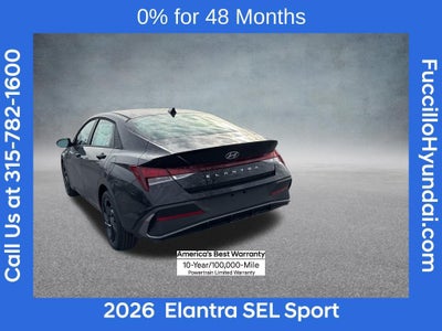 2026 Hyundai ELANTRA SEL Sport