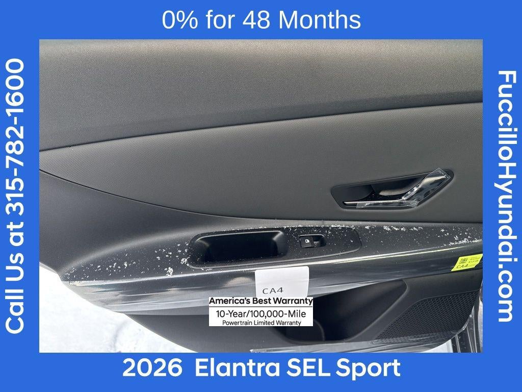 2026 Hyundai ELANTRA SEL Sport