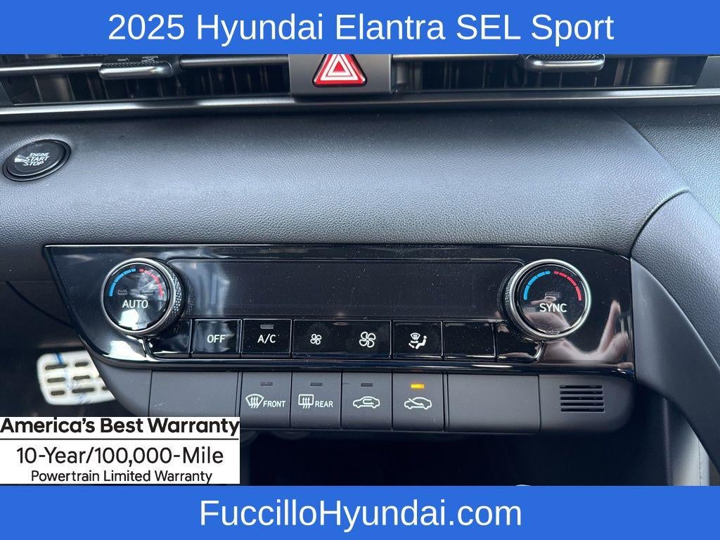 2025 Hyundai ELANTRA SEL Sport