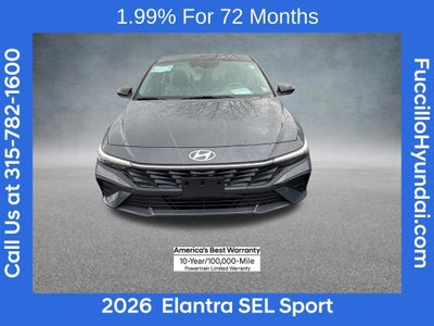 2026 Hyundai ELANTRA SEL Sport